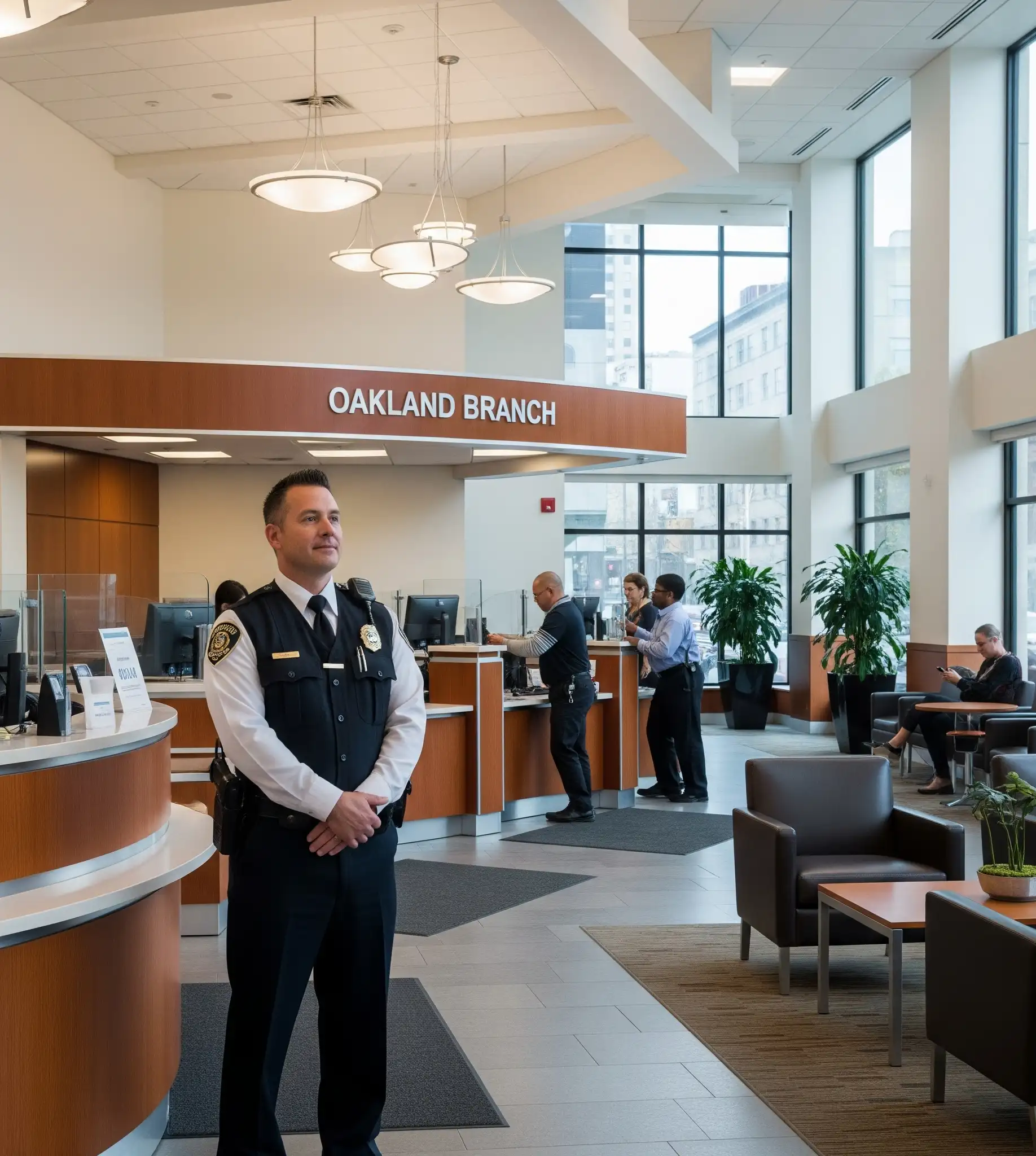 Why Oakland Banks Are Turning to Security Guard Companies