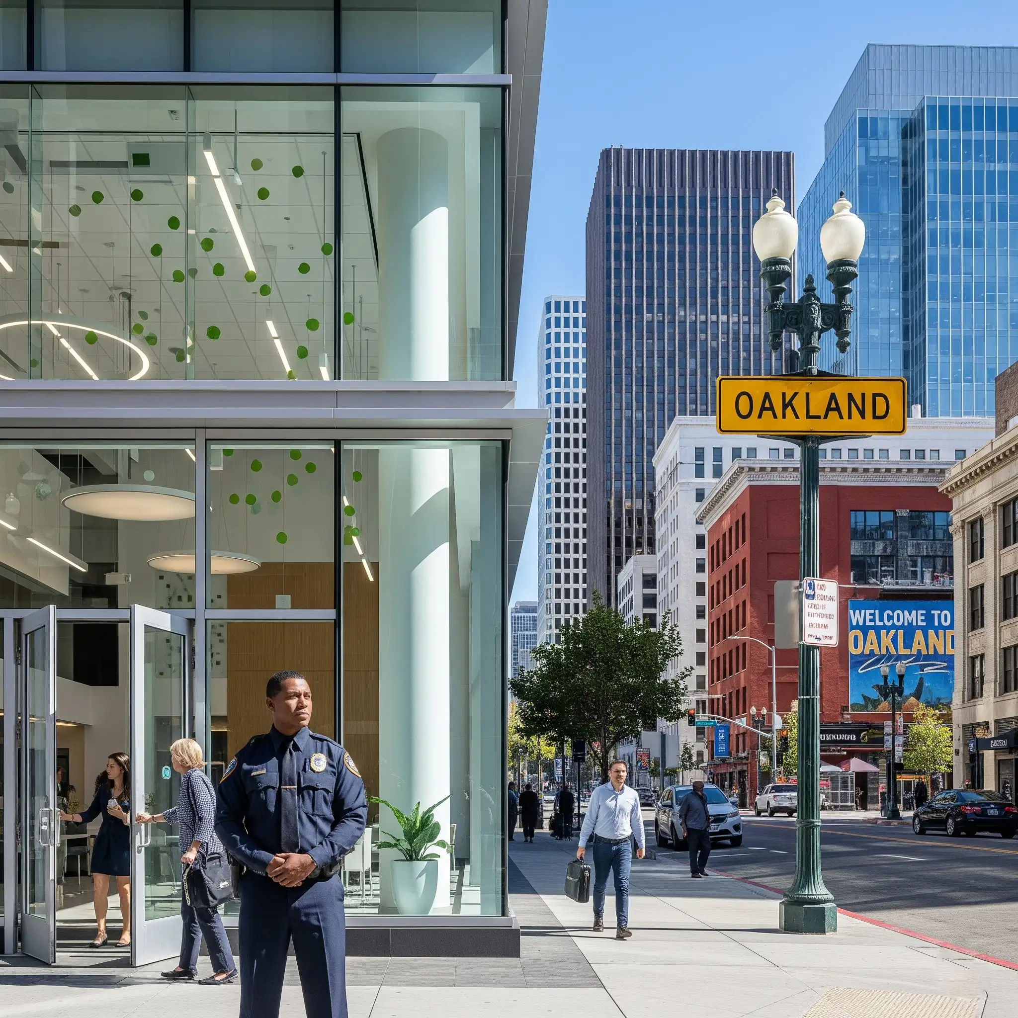 Why Oakland Banks Are Turning to Security Guard Companies